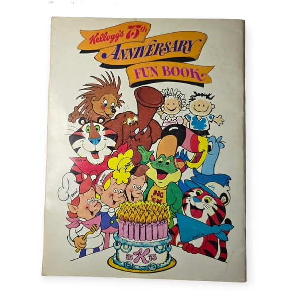 1980 Kellogg's 75th Anniversary Fun Book for Kids - Picture 3 of 3
